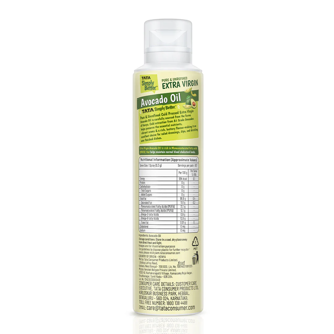 Tata Simply Better Extra Virgin Avocado Oil Spray - Image 12